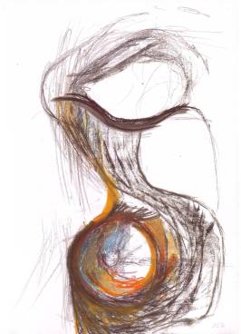 1980 Anthropomorphic Mug with Handle